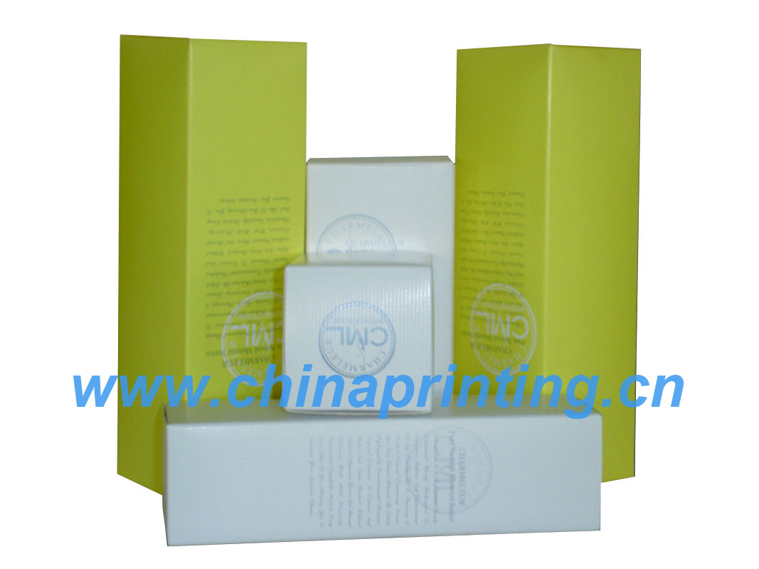 Packaging Box Printing using special paper matte finish SWP15-9