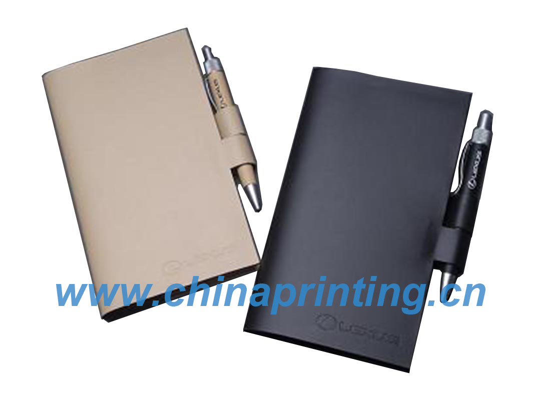High quality Gift Diary printing with pen in China SWP24-3