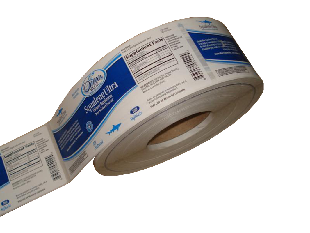 High quality Roll Labels Printing for bottles in china SWP27-11