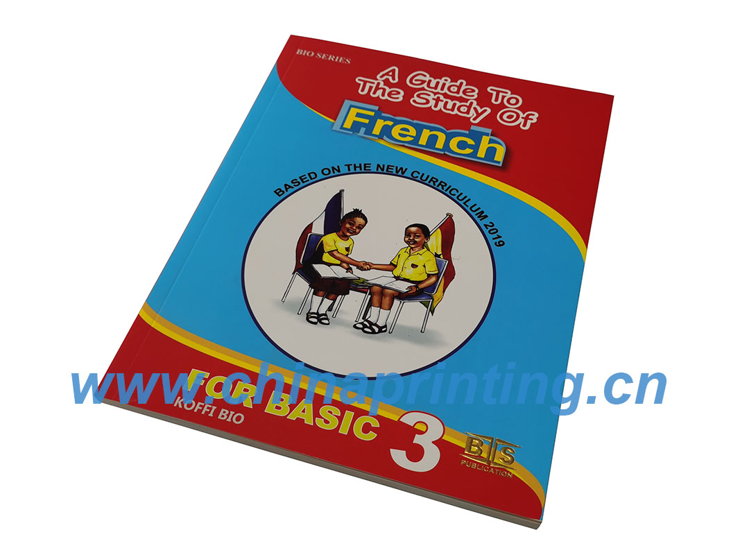 Ghana French Basic 3 book printing in China 2022 SWP4-15