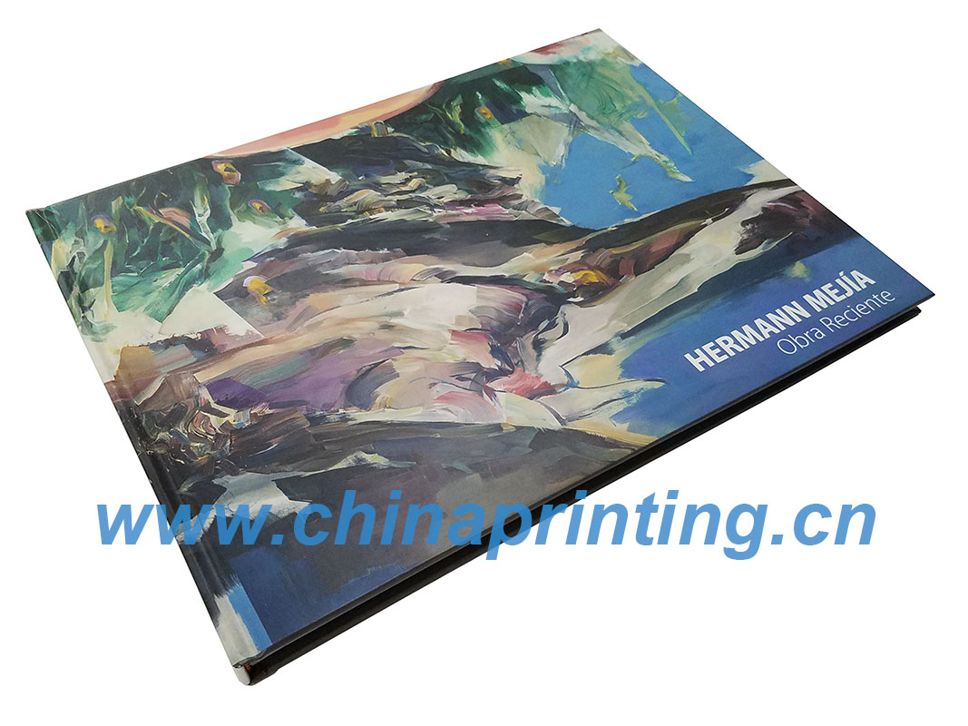 American hardcover book big size printing in China SWP1-15