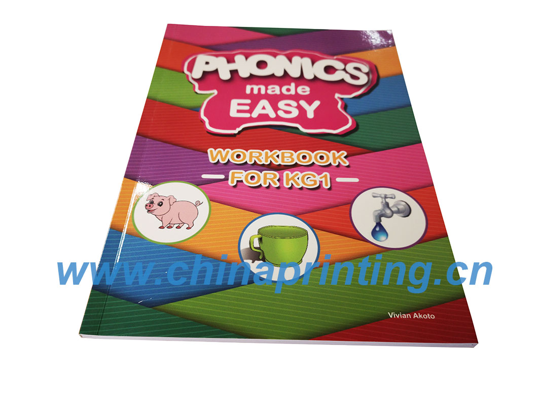 KG1 workbook printing in China from GHANA SWP3-9
