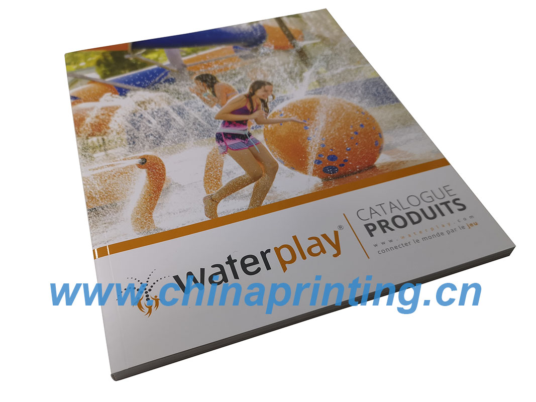 Waterplay softcover catalog printing in China 2018 SWP2-20