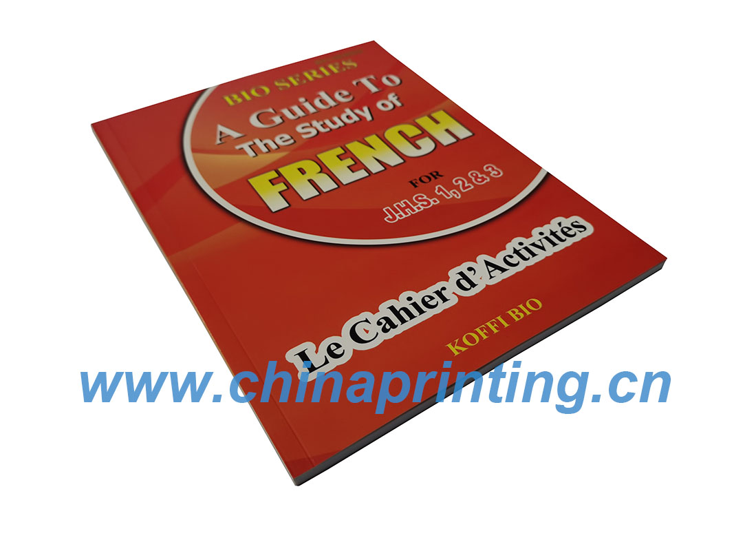 French Le cahier d activites printing in China 2022 SWP4-44