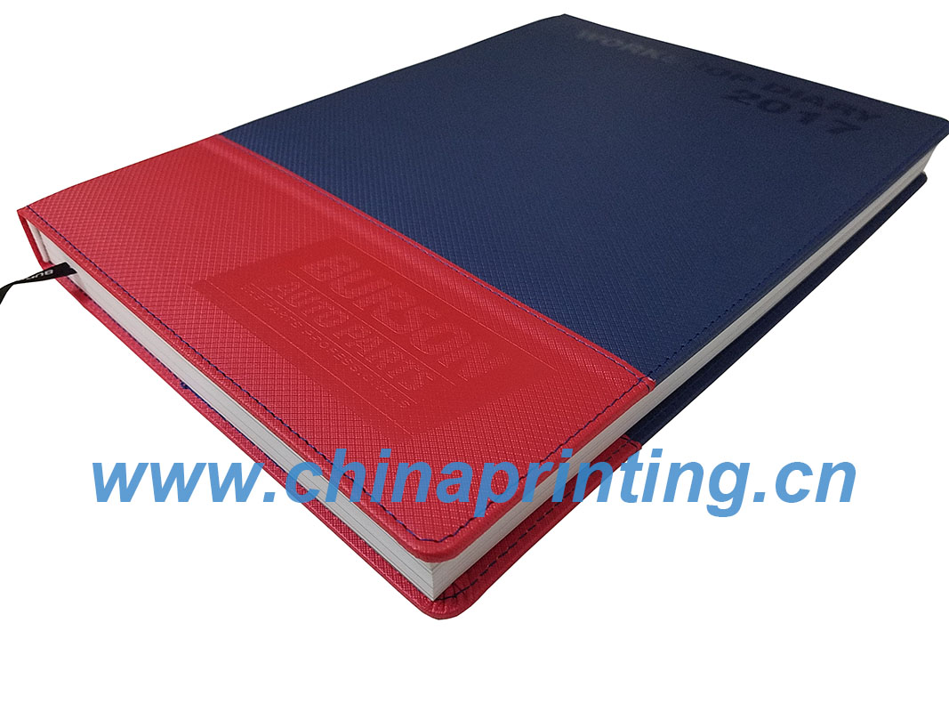 Australian PU leather Burson diary printing in China SWP24-20
