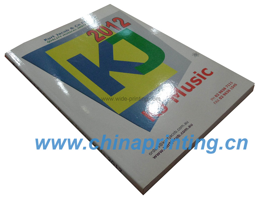 Australian Music Catalog Printing in China SWP7-13