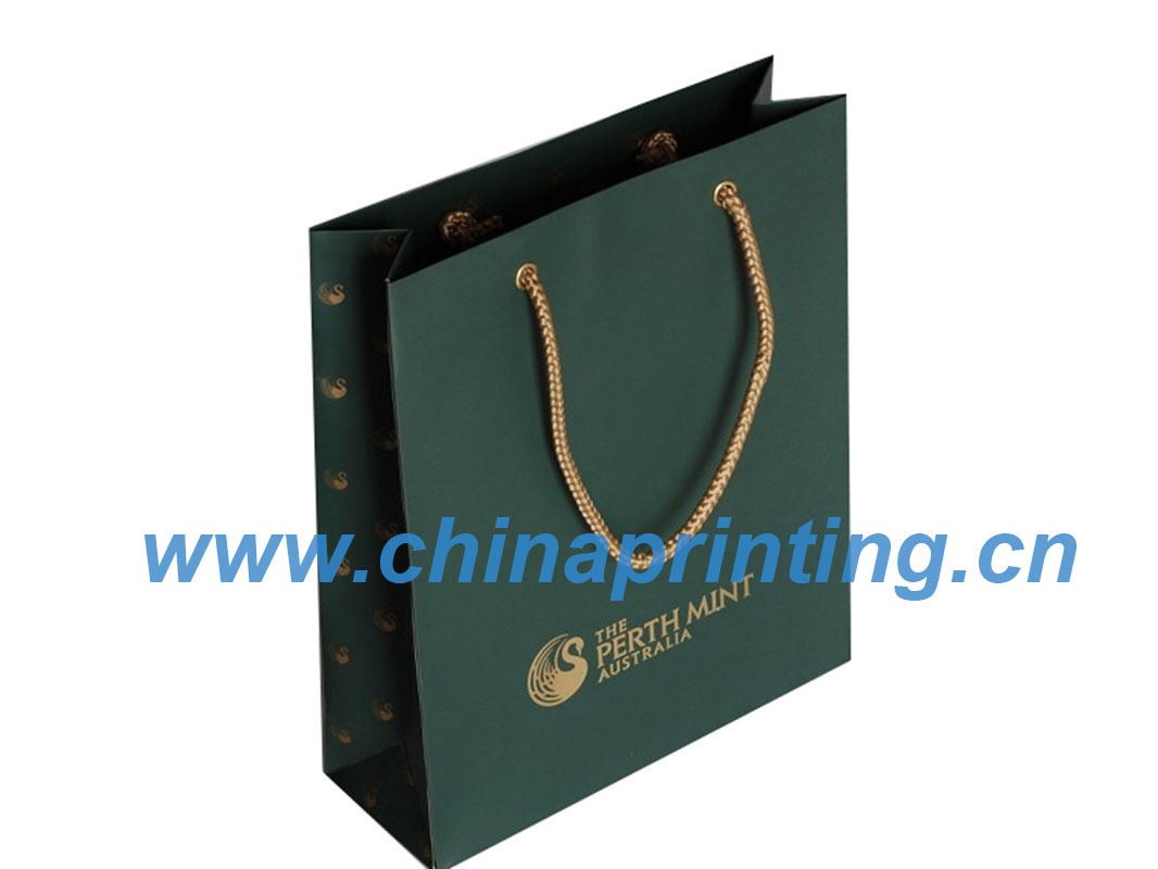High quality bag printing in China Gold Stamping SWP11-10