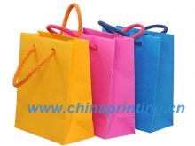 Colorful Kraft Paper Bag  Printing in China SWP8-14