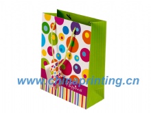 Colorful paper bag printing in China SWP11-33