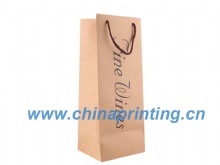 High quality Brown Kraft  Bag Printing in Chin SWP8-12